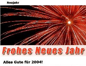 Erinnerungen an die Neujahrsnacht2004!